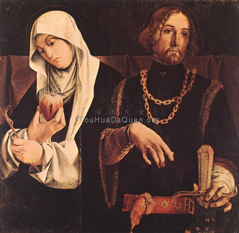 Sts Catherine of Siena and Sigismund - 洛伦佐·洛图